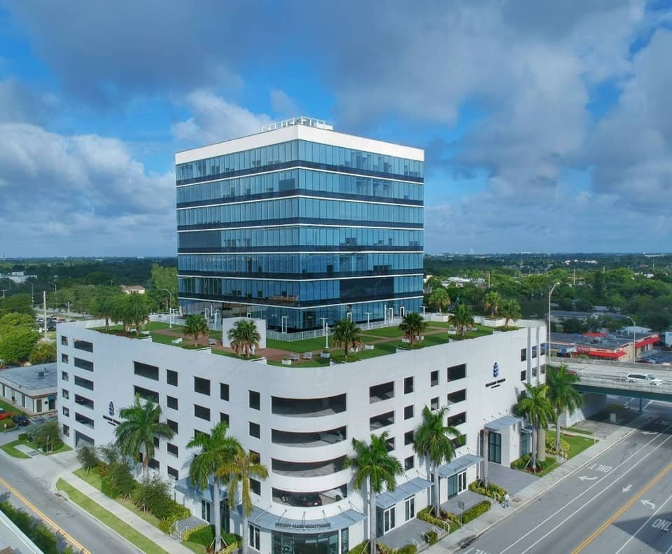 Miami commercial skyline representing a bridge-to-permanent financing strategy